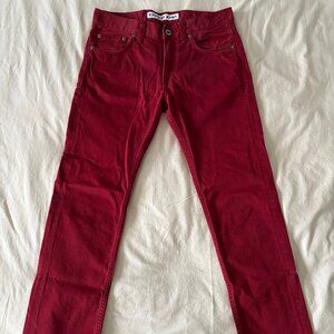 Express Red Jeans
